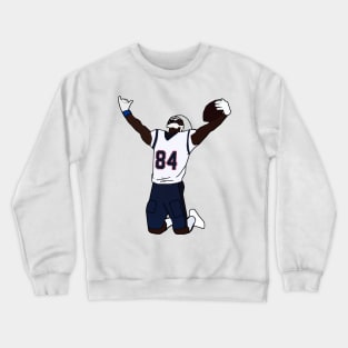 Antonio Brown New England Patriots Crewneck Sweatshirt